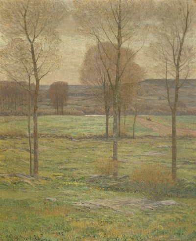 Inizio primavera nel New England, 1897 da Dwight William Tryon